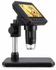 Professional 4.3" IPS Digital Microscope – 50X–1600X Magnification, 2MP Camera, 1080P Display, Adjustable LED Lighting & PC Connection