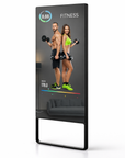 THEIA Fitness Magic Mirror – 43 Smart Touch Screen Fitness Mirror | Full HD IPS Display | WiFi Bluetooth | Home Gym Workout Mirror