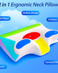 THEIA Ultimate Sleep Pro – Ergonomic Memory Foam Pillow for Neck & Spine Alignment