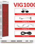 Theia Red & Infrared Light Panel 1000W – 660nm & 850nm Dual Wavelengths