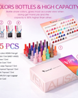 Color VIP4 Gel Polish Kit – HEMA & TPO Free Nail Art Gel Set 60 Colors