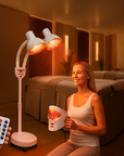Theia Infrared Relief Pro – Dual-Head Heat Therapy Lamp with Stand