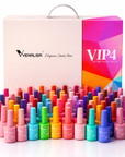 Color VIP4 Gel Polish Kit – HEMA & TPO Free Nail Art Gel Set 60 Colors