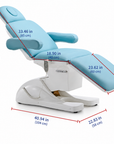 Theia Professional 4-Motor Electric Beauty Bed – Luxury Facial, Spa & Lash Treatment Table