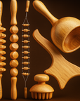 6 In 1 Wood Therapy Massage Tool Set