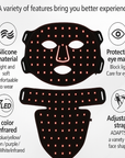 YouthGlow Advanced LED Facial Mask: Enhance Collagen & Skin Clarity