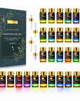 35pcs Essential Oils Set for Diffuser & Aromatherapy – Pure Fragrance Oils for Candles, Massage, Air Freshener & DIY Gifts
