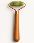Wooden Handle Face Massager – Natural Rejuvenation Tool for Radiant Skin