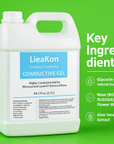 2.5L Clear Contact Gel for Radiofrequency & Cavitation – Ultrasound Conductor Gel for Face & Body Treatments
