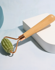 Wooden Handle Face Massager – Natural Rejuvenation Tool for Radiant Skin