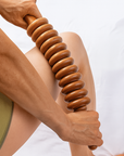 Theia Premium Handcrafted Sculpt Wood Massage Roller