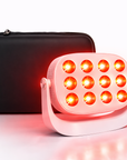 Compact Red & Near-Infrared LED Light Panel – 12 LEDs, 660nm & 850nm