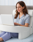 UltraComfort Memory Foam Bed Reading Pillow – Ergonomic Arm Support for Gaming, Relaxation, and Work