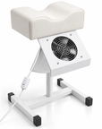 Pedicure Footrest with Dust Collector Fan – Adjustable Professional Nail Salon Leg Rest