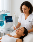 Theia Smart Ice Blue Magic Mirror Skin Analyzer Face Lifting Microdermoabrasion Oxygen Sprayer Hydrodermabrasion Deep cleaning Machine