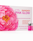 Korean Pink Glow Peptide Serum – Dr. Pen Microneedling Booster with Niacinamide for Radiant Skin & Fine Line Reduction – 10 Vials x 5ml