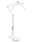 24-Inch Half-Moon LED Beauty Floor Lamp
