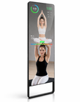 THEIA Fitness Magic Mirror – 43 Smart Touch Screen Fitness Mirror | Full HD IPS Display | WiFi Bluetooth | Home Gym Workout Mirror