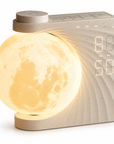 Sunrise Alarm Clock with 3D Moon Lamp, 10 Ambient Light Effects & Nature Sounds