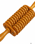 Theia DualCore Wooden Body Roller – Deep Tissue Meridian Massager