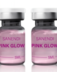 Korean Pink Glow Peptide Serum – Dr. Pen Microneedling Booster with Niacinamide for Radiant Skin & Fine Line Reduction – 10 Vials x 5ml