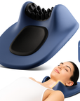 EMS Pulse Neck Pillow Massager – Electric Cervical Stretcher with Heating and Vibration for Muscle Relaxation