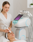 Theia SkinClinic 6-in-1 – Premium Hydro Dermabrasion Device for Professional Facial Treatments