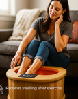 Portable Far Infrared Foot Sauna – Low EMF Dry Foot Spa Bucket for Circulation Boost