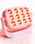 Compact Red & Near-Infrared LED Light Panel – 12 LEDs, 660nm & 850nm