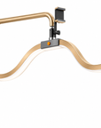 Professional 2-in-1 Curved LED Beauty Floor Lamp