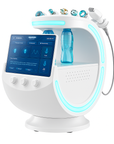 Theia Smart Ice Blue Magic Mirror Skin Analyzer Face Lifting Microdermoabrasion Oxygen Sprayer Hydrodermabrasion Deep cleaning Machine