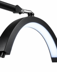 Luxury Half Moon LED Nail Lamp – 40W, Adjustable Salon Lighting