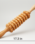 Theia Premium Handcrafted Sculpt Wood Massage Roller