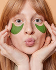 5 Boxes Deep Sea Collagen Eye Mask Green Algae Eye Patches for Dark Circle Hydrating Eye Pad Anti-Wrinkles Nourishing (1 Boxes 60pcs)