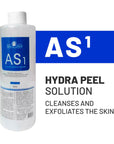 Theia Aqua Peeling Solution for Hydrafacial Machine pack of 3 400ml AS1, SA2, and AO3 Hydrogen Oxygen Facial Machine Serums