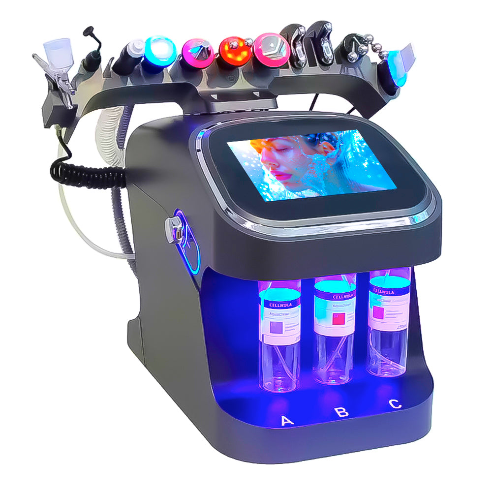 THEIA 10 in 1 Hydro Dermabrasion Machine Face Lifting Facial Deep Cleaning Aqua Peeling Skin Rejuvenation Skin Care SPA Device