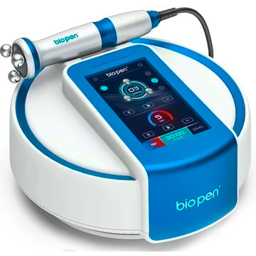 BIO PEN: Advanced 360° Radio Frequency & Blue Light EMS Roller for Skin Tightening and Lifting