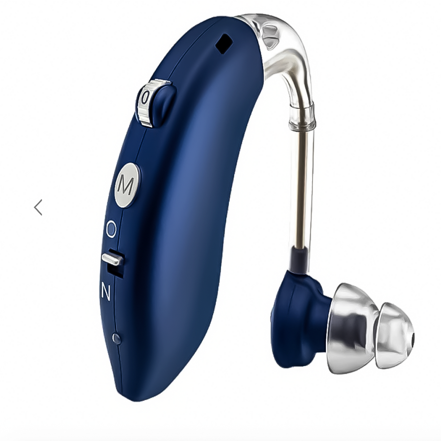 Mini Rechargeable Digital Hearing Aid – BTE Sound Amplifier for Elderly, Portable with Adjustable Tone