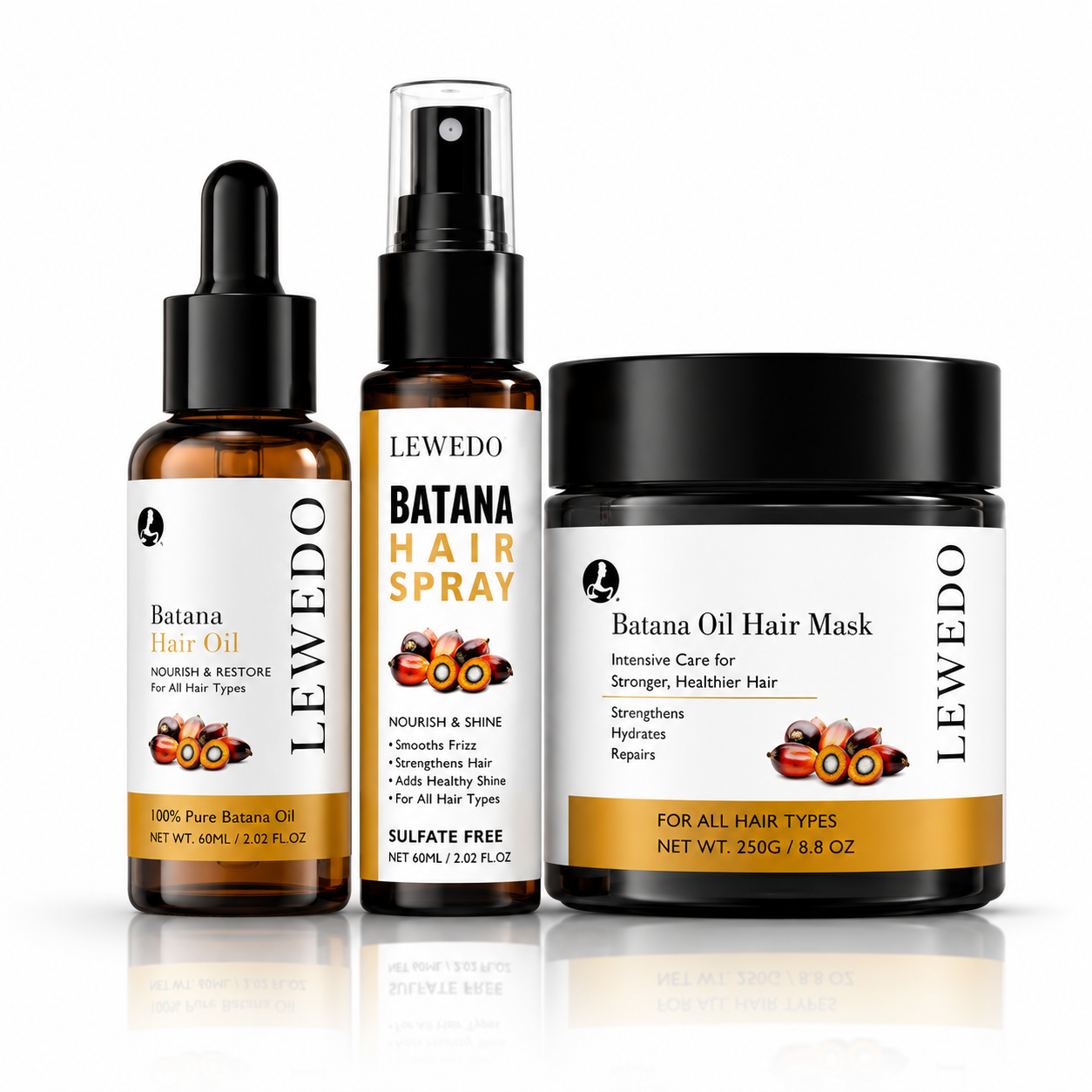 Pure Batana Hair Oil – Nourishing Hair & Scalp Care Oil for Dry, Damaged Hair