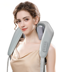 THEIA Shiatsu Neck and Shoulder Massager – Heated Back Massager U-Shape Deep Kneading Electric Massage Pillow for Neck, Waist, Leg, and Body Relief