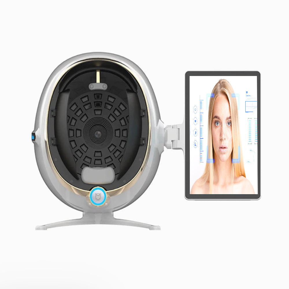 Theia 3D Skin Care Facial Analyzer Monitor Machine Magic Mirror Portable Testing English Detector Face Camera Test Analysis