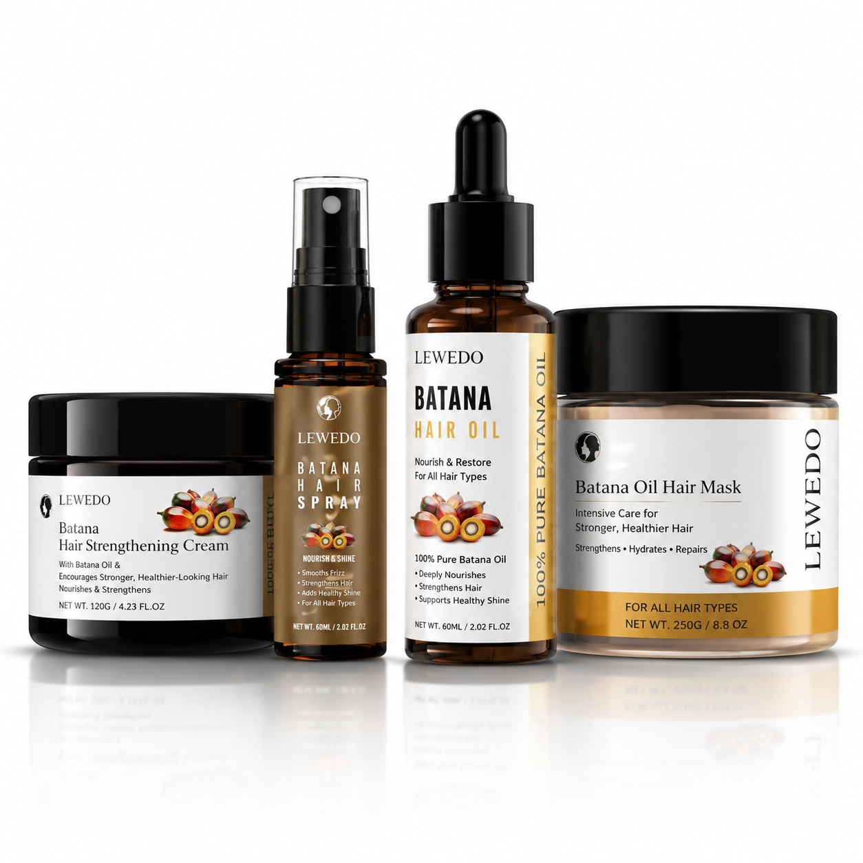Pure Batana Hair Oil – Nourishing Hair & Scalp Care Oil for Dry, Damaged Hair