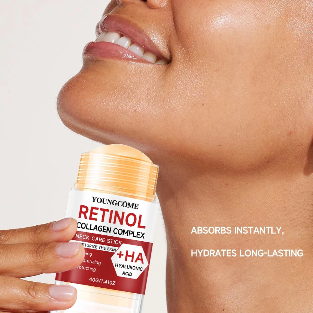 Retinol Collagen Complex Stick Set (3 Pieces) – Hydrating Skincare Bundle with Hyaluronic Acid