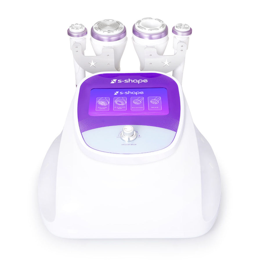 S Shape 30K Cavitation Weight Loss Beauty Machine Vacuum RF Skin Tightening EMS Face Lift body Slimming Machine