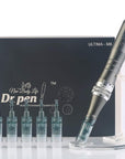 Dr. Pen Ultima M8 Professional Microneedling Dermapen, USB Rechargeable, 5pcs 32Pin Cartridge Needle