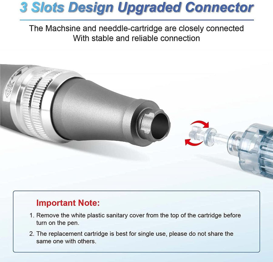 Dr. Pen Ultima M8 Professional Microneedling Dermapen, USB Rechargeable, 5pcs 32Pin Cartridge Needle