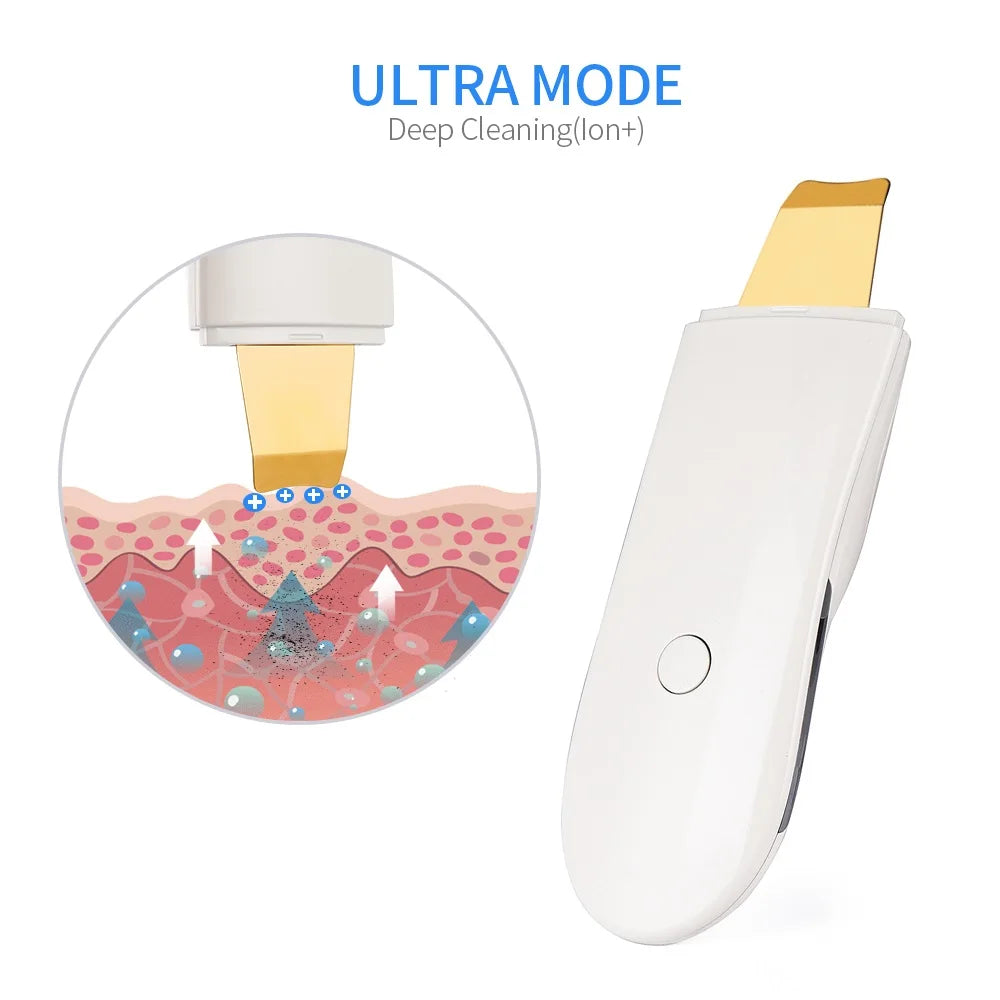 24K Gold Ultrasonic Skin Scrubber