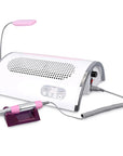 4-in-1 Professional Nail Station – 54W UV LED Lamp, 25,000 RPM Nail Drill & Dust Collector