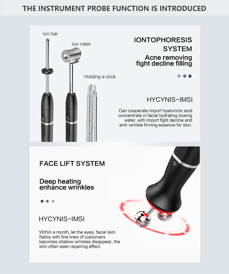 THEIA Korean HYCYNIS 9-in-1 Hydra Water Facial Machine | Ultrasonic Face Lifting & Anti-Aging Spa Equipment