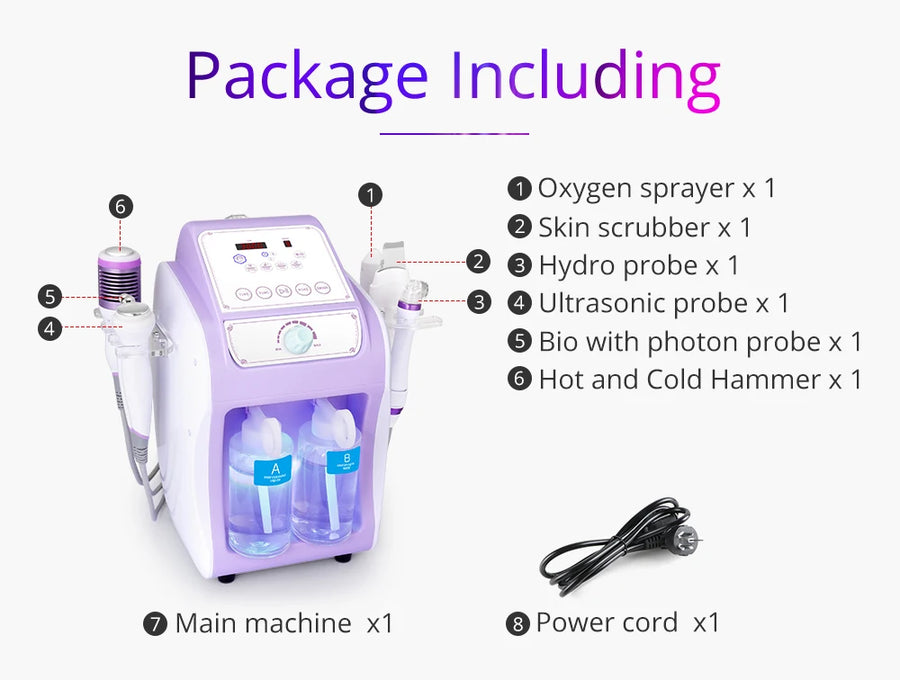 SPA Pro 6 in 1 Hydro Dermabrasion Machine